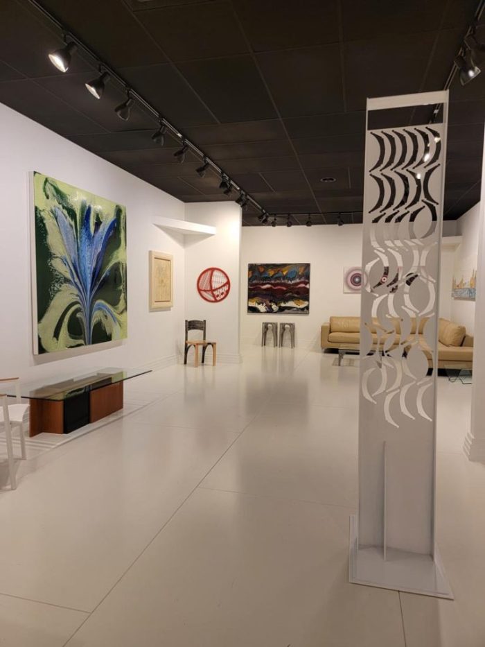 Interior picture of rusty wolfe gallery in Marinette